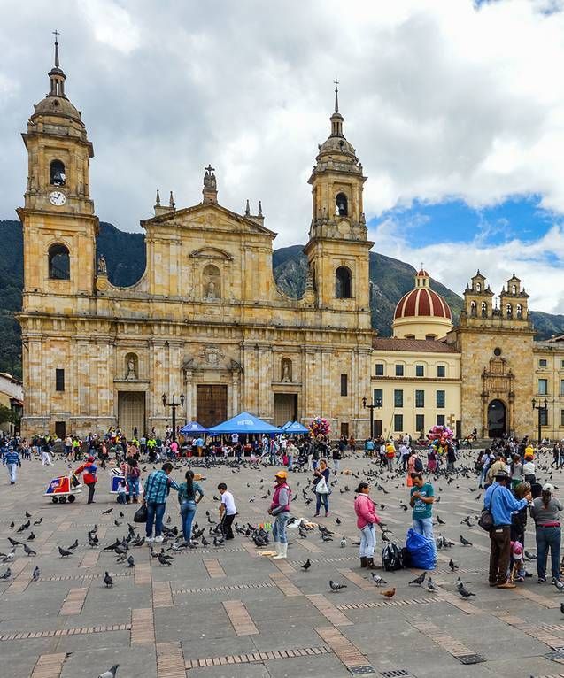 Plaza de Bolívar Bogotá Colombia